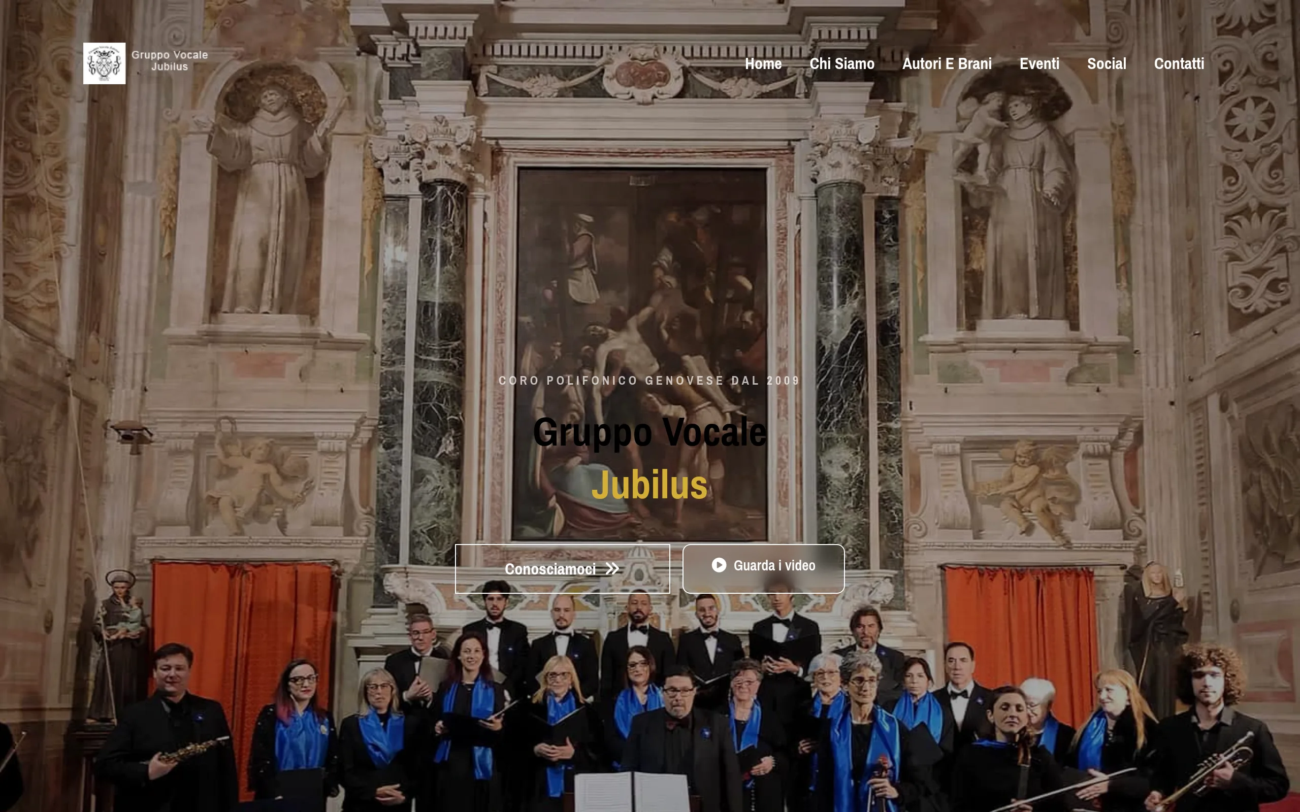 Gruppo Vocale Jubilus - Sito coro polifonico genovese