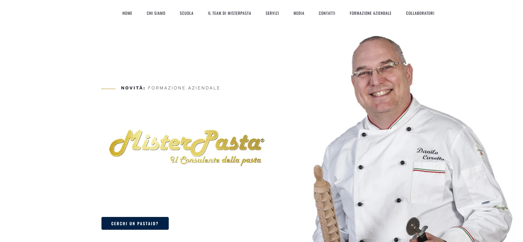 MisterPasta Danilo Curotto - Sito web ufficiale